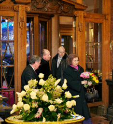 King of Spain chose the Grand Hotel Europe