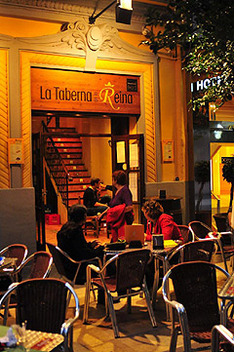 Spain, streer restaurant Spain, streer restaurant